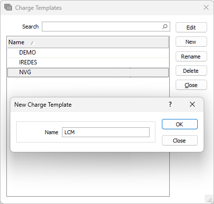 The Charge Groups form with a New Charge Group being created