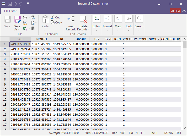 The .mmstruct file opened in File Editor