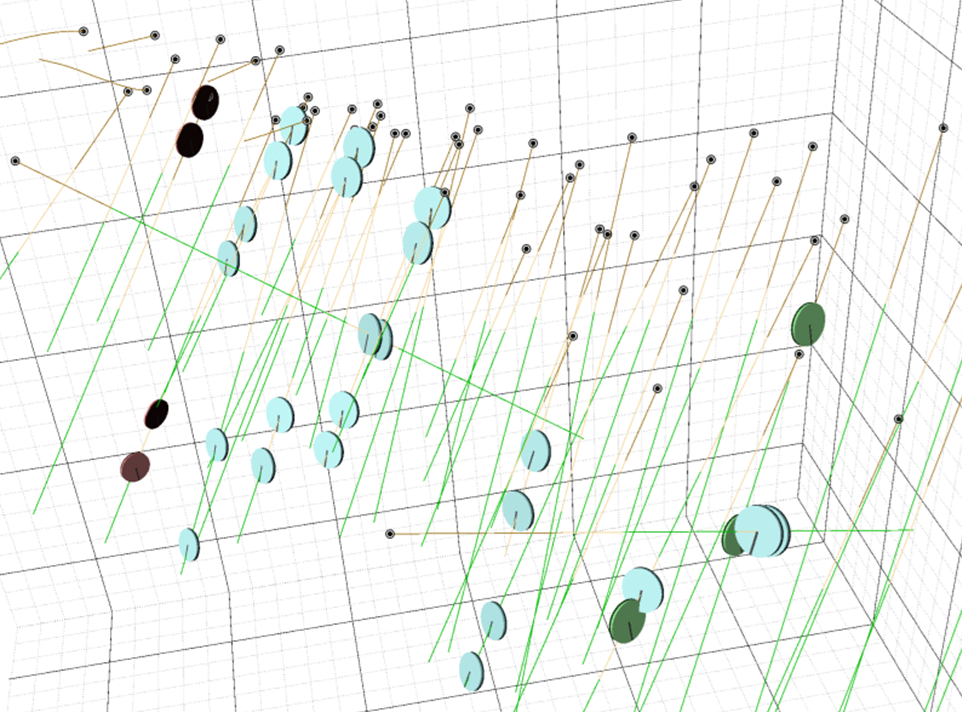 Structural Data displayed in 3D